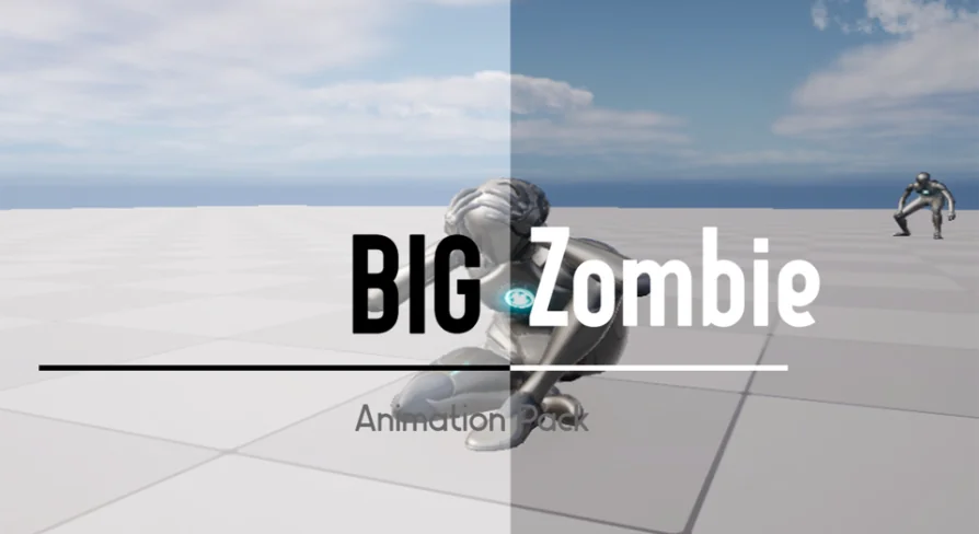 Big Zombie Animation Pack