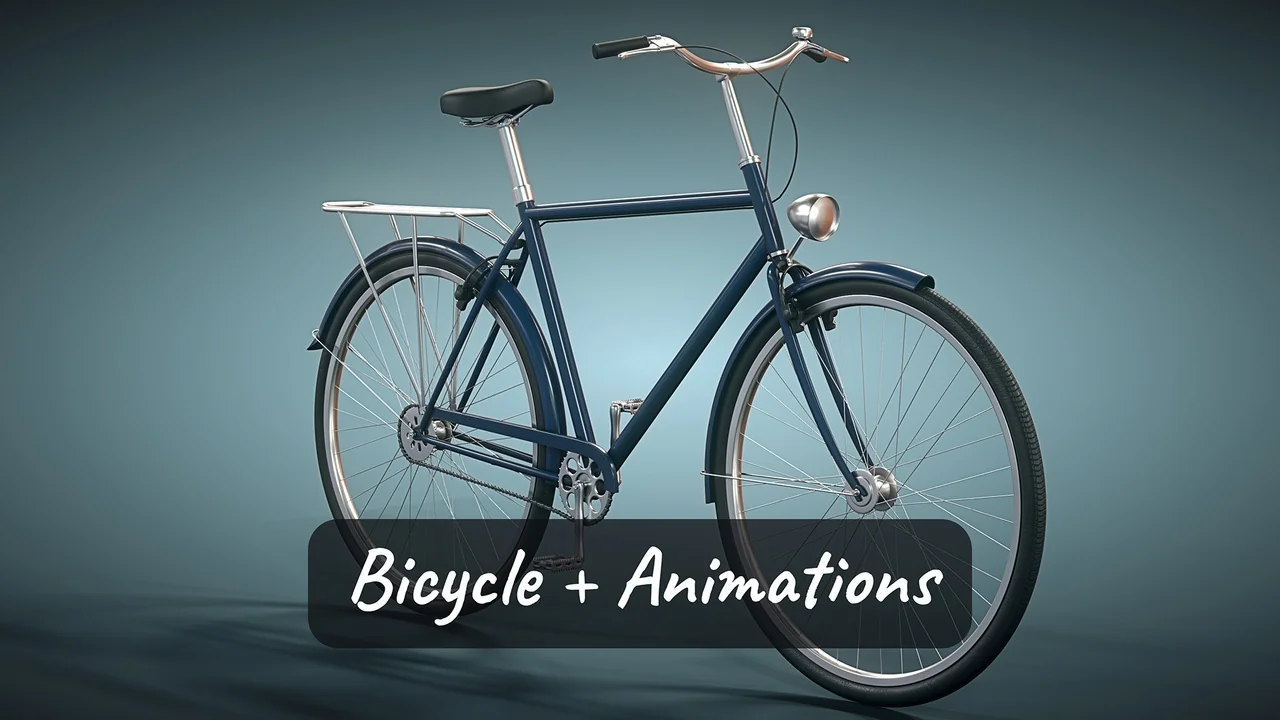 Bicycle With Animations