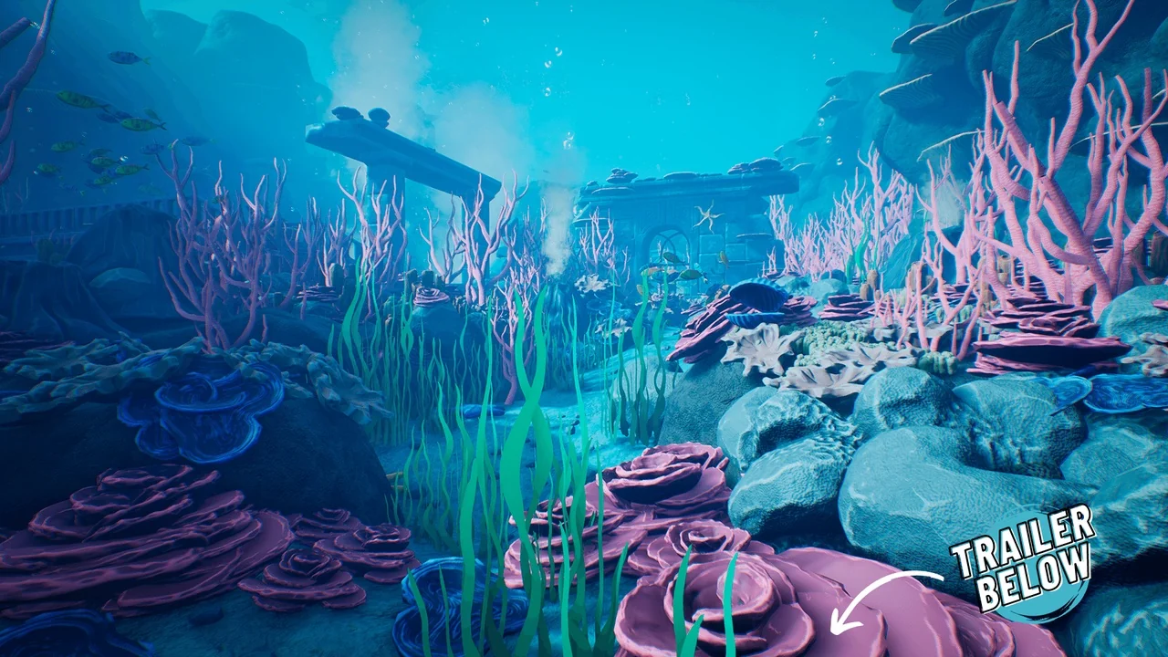 Underwater World - Modular Underwater - Stylized Underwater - Ocean - Sea