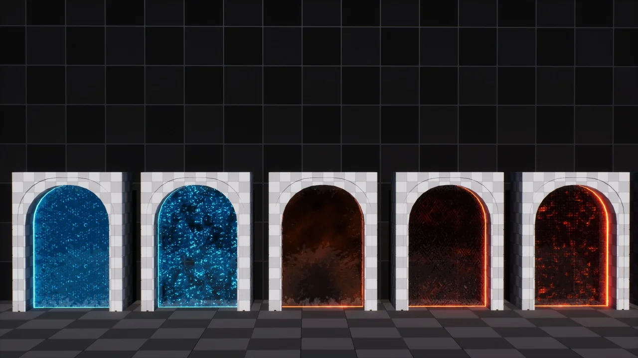 Stylized Barrier Shader