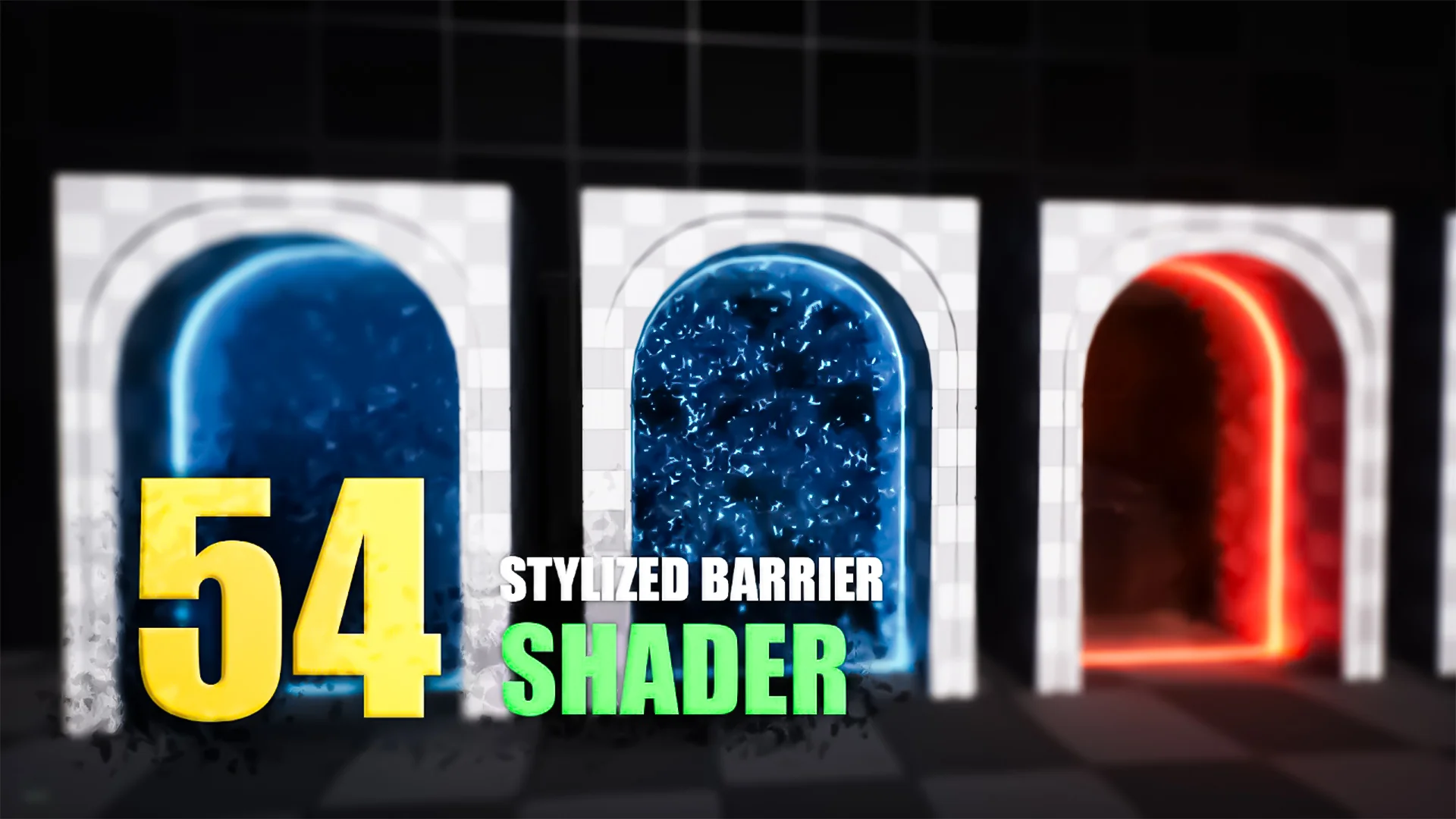 Stylized Barrier Shader