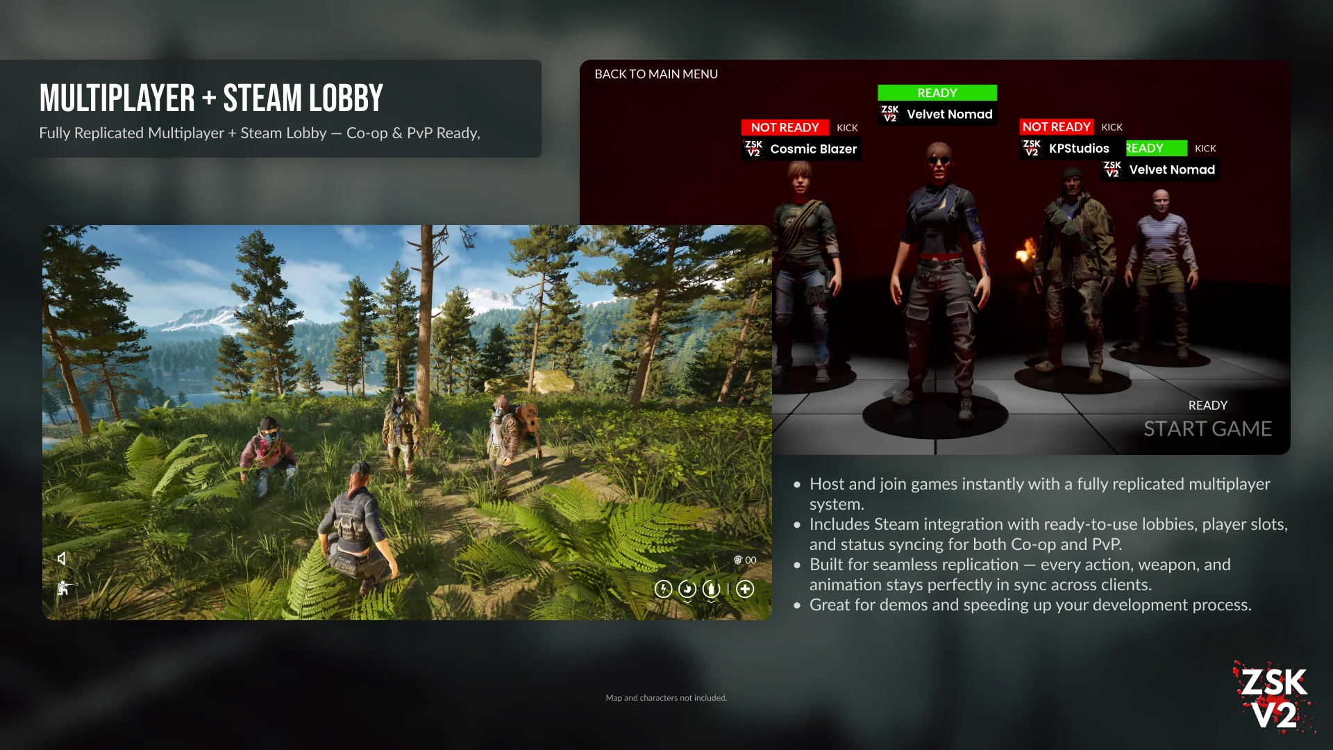 Zombie Shooter Kit v2.12 - UNREAL ENGINE 5 Starter Pack