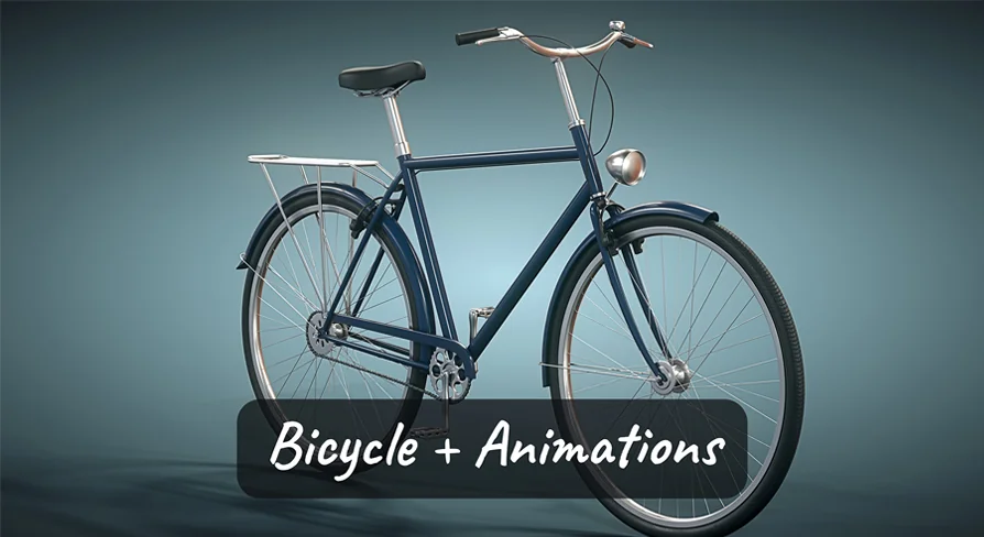 Bicycle With Animations