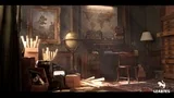 Victorian Interior Environment ( Victorian Steampunk Vintage Antique Interior )