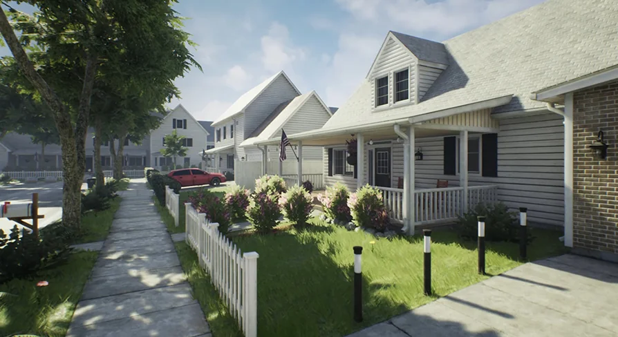 Suburb Neighborhood House Pack (Modular)