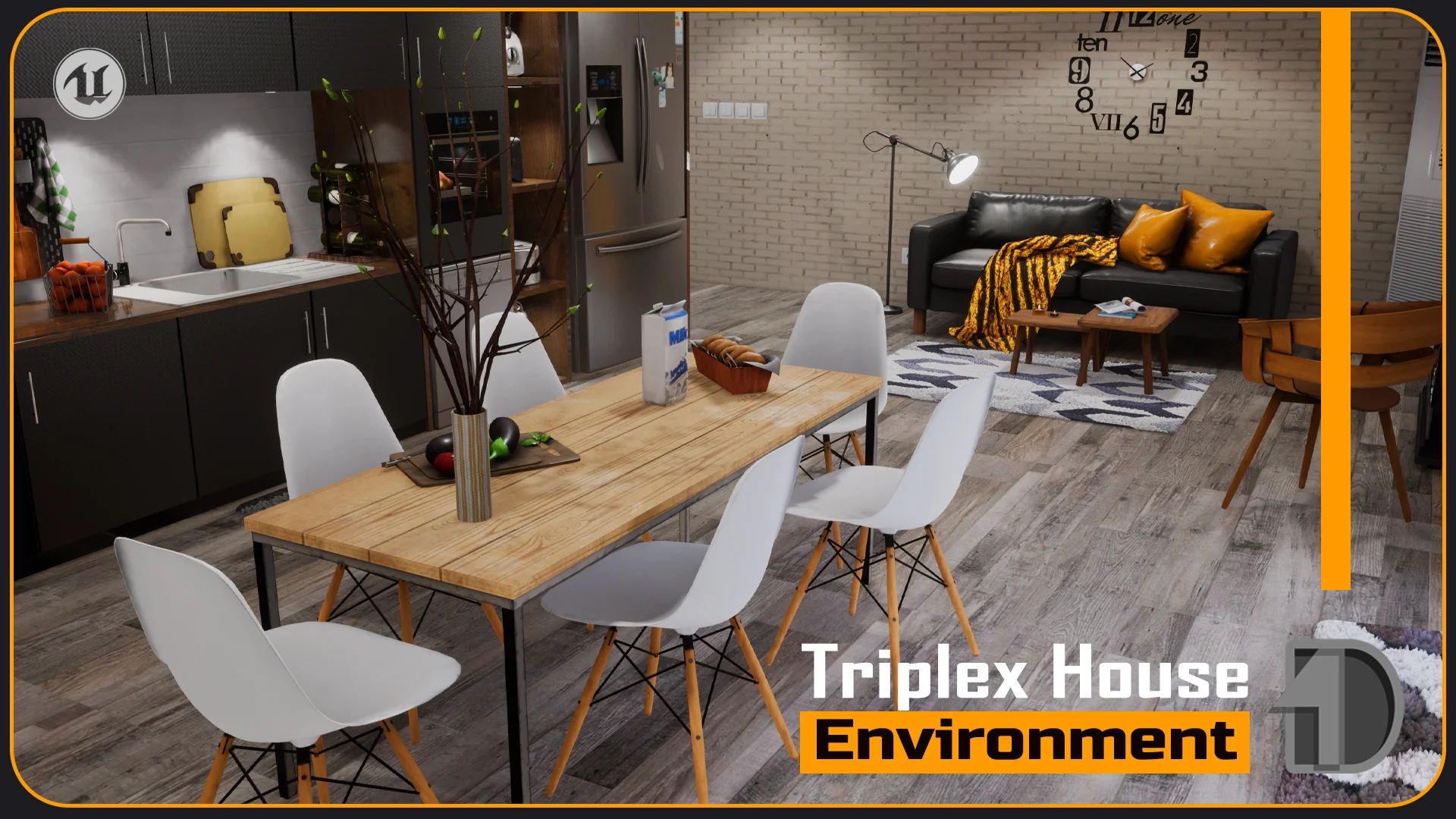 Triplex House Villa