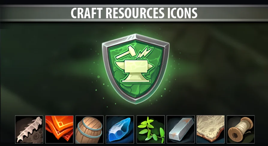 Craft Resources Icons