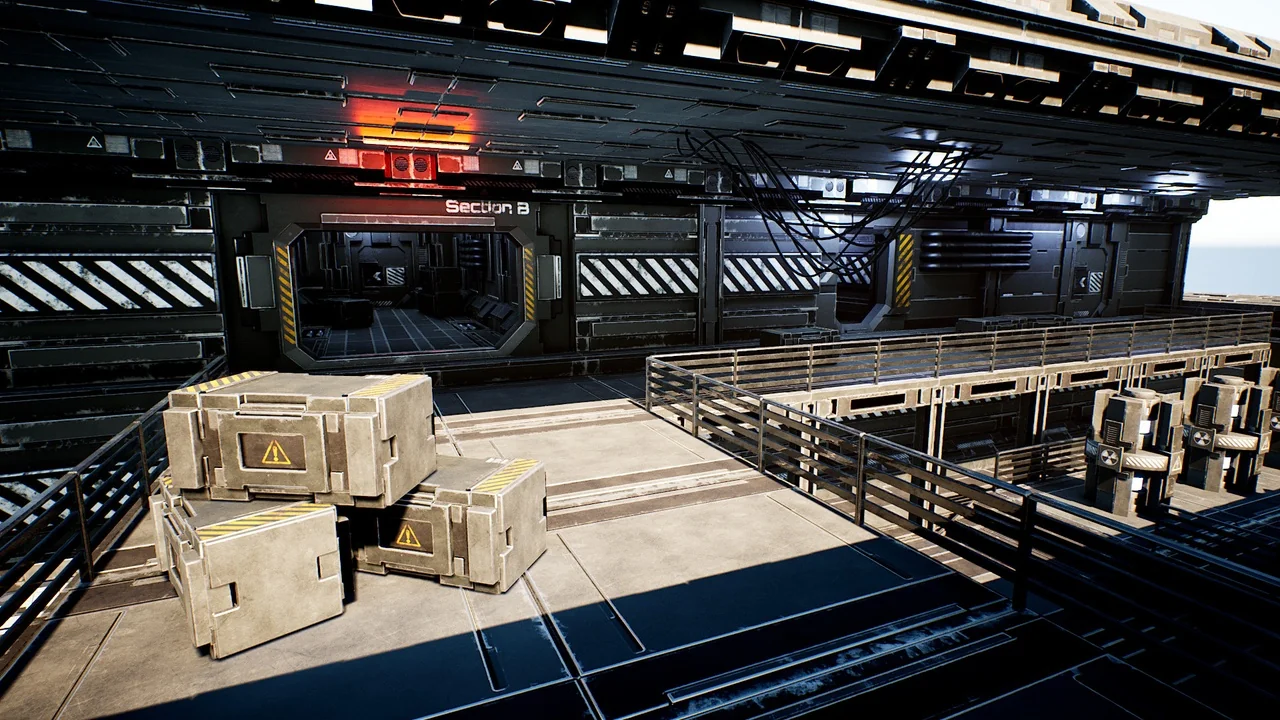 Modular Sci-Fi Station