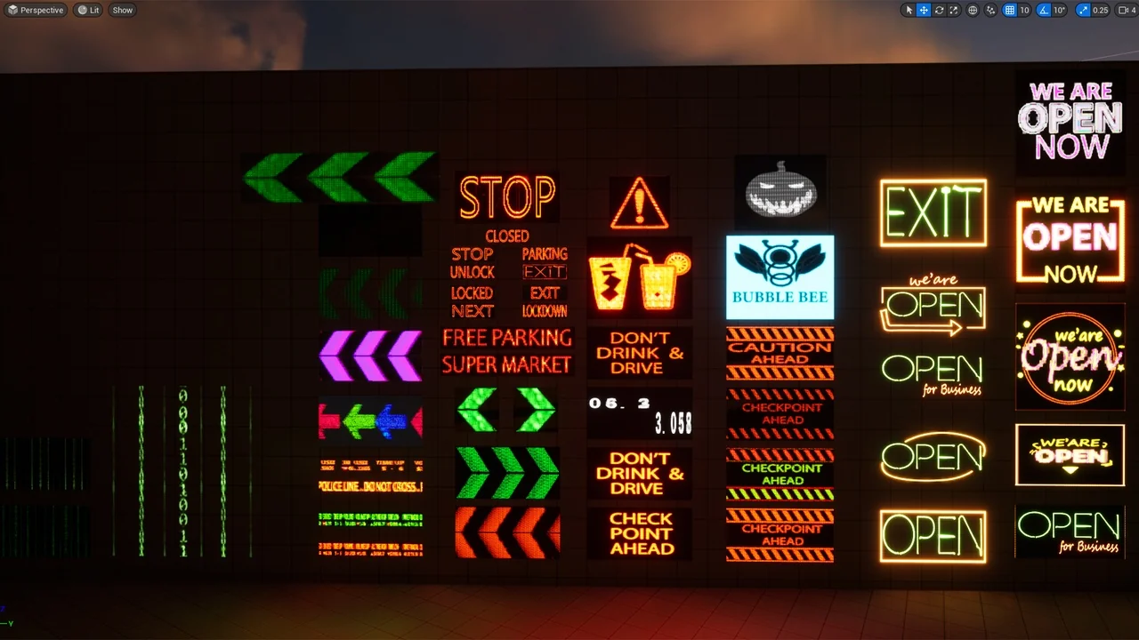 LED Screen Effect