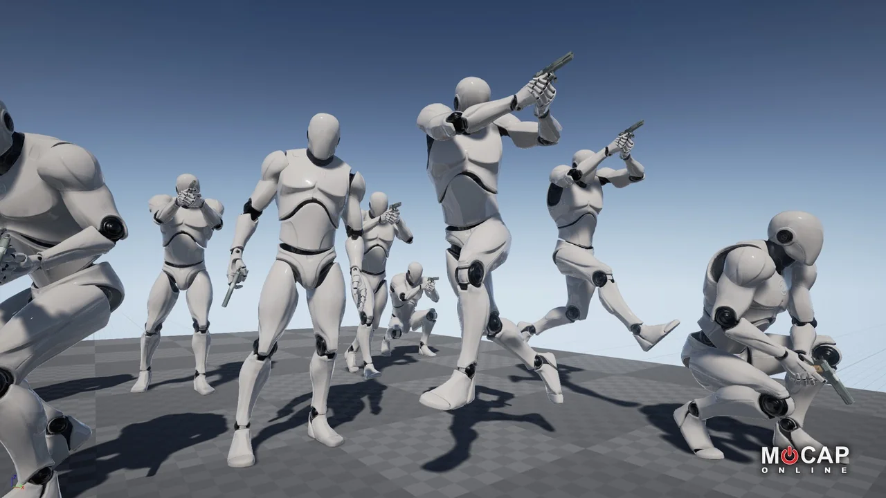 Pistol Starter - MoCap Pack