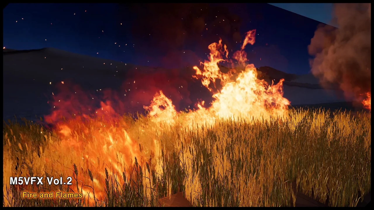 M5 VFX Vol2. Fire and Flames(Niagara)