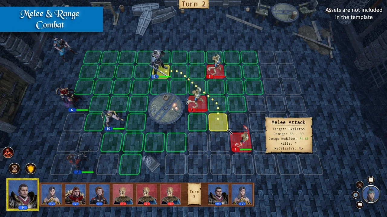 Turn-Based Strategy RPG Template