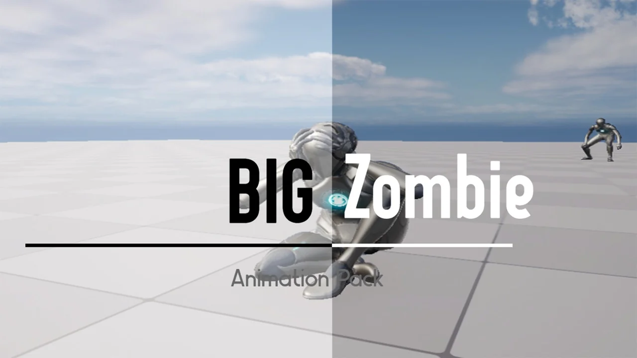 Big Zombie Animation Pack