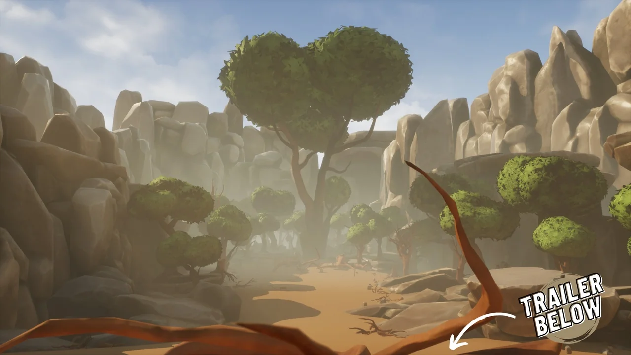 Stylized Forest - Trees & Rocks (Forest, Rocks, Trees, Stylized Forest)